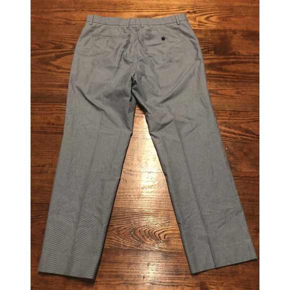 Banana Republic Pants Men 35 X 36 Non Iron Modern Slim Fit Pinstripe - Picture 4 of 6